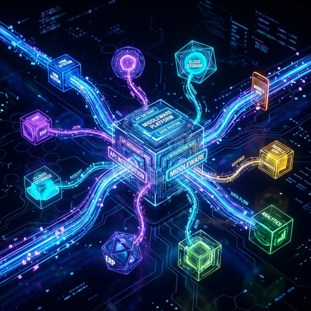 API Development & System Integration Visualization